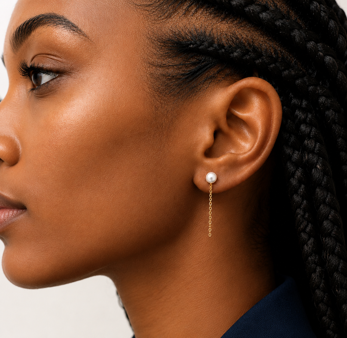 Riviera Drop Chain Earring